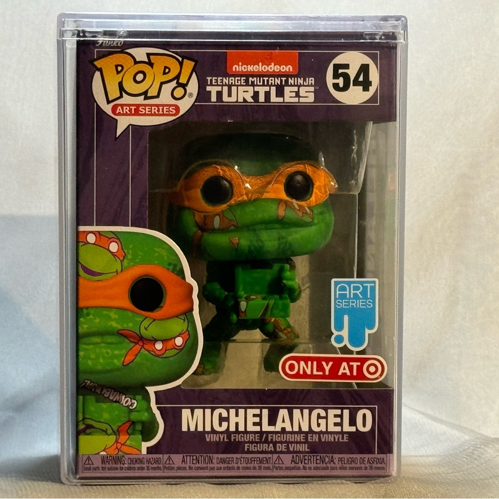 Michelangelo Art series Funko #54 Target Exclusive